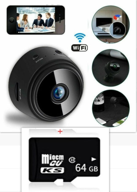 A9 HD Magnetic Suction Security Camera with Smart Infrared Night Vision