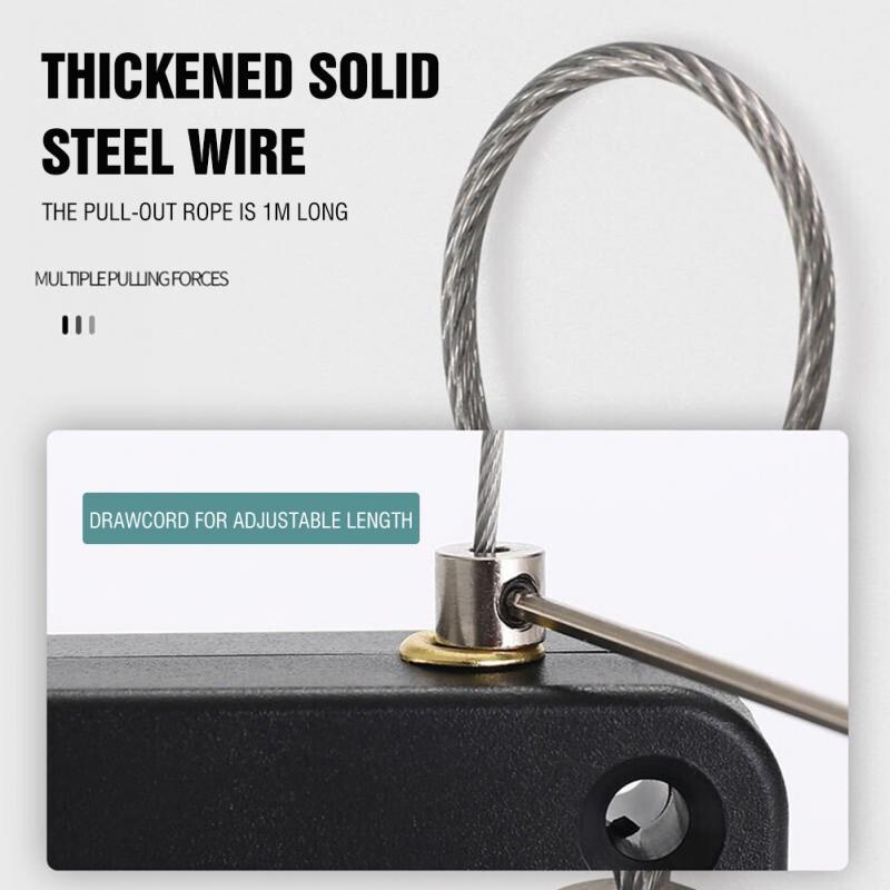 Automatic Electric Sensor Door Closer with Adjustable Speed and Punch-free Installation