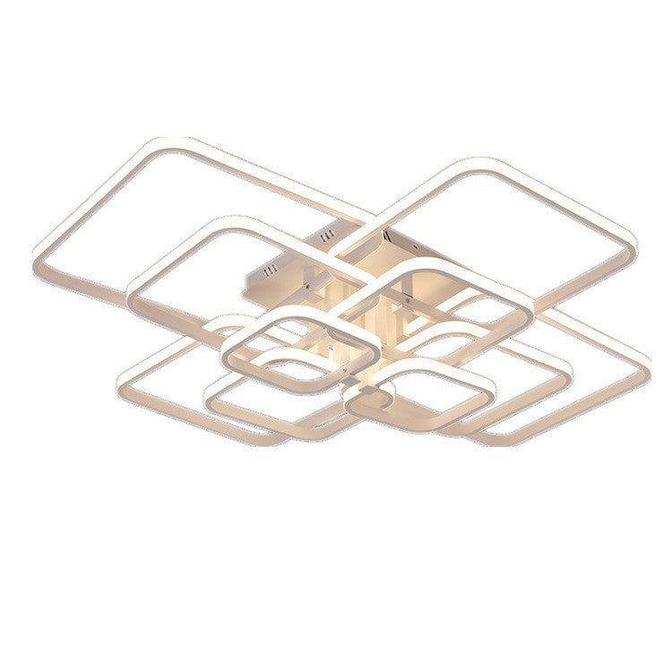 Modern Square Table Lamp for Living Room, Bedroom, Dining