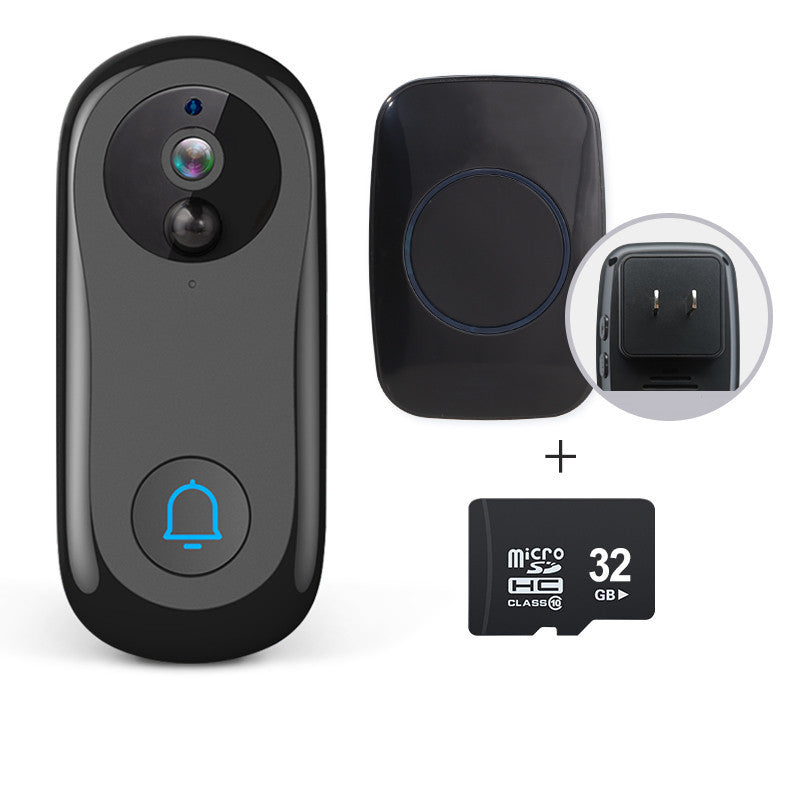 Wireless Smart Video Doorbell with Camera and Mobile App