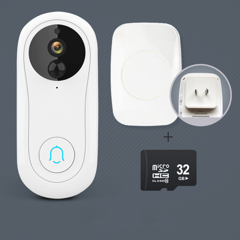 Wireless Smart Video Doorbell with Camera and Mobile App