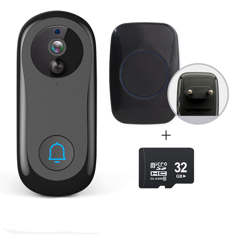 Wireless Smart Video Doorbell with Camera and Mobile App
