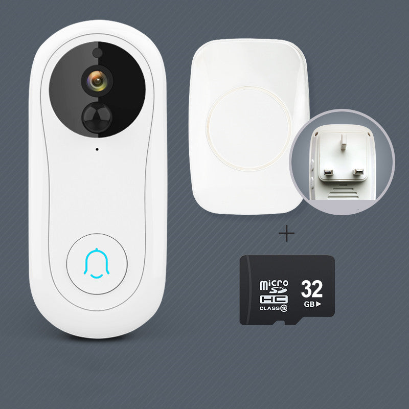 Wireless Smart Video Doorbell with Camera and Mobile App