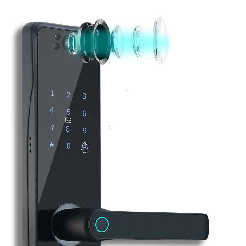 Smart Fingerprint Door Lock with Wi-Fi and Video Surveillance