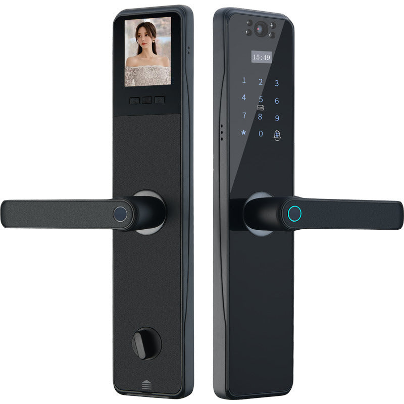 Smart Fingerprint Door Lock with Wi-Fi and Video Surveillance