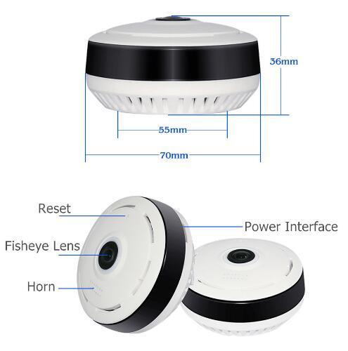 Cobell 960P 360° Wifi IP Camera with Night Vision