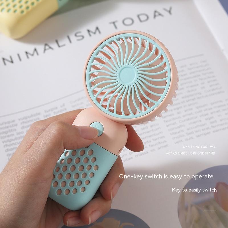 Mini USB Rechargeable Handheld Fan - Portable Outdoor Student Personal Fan