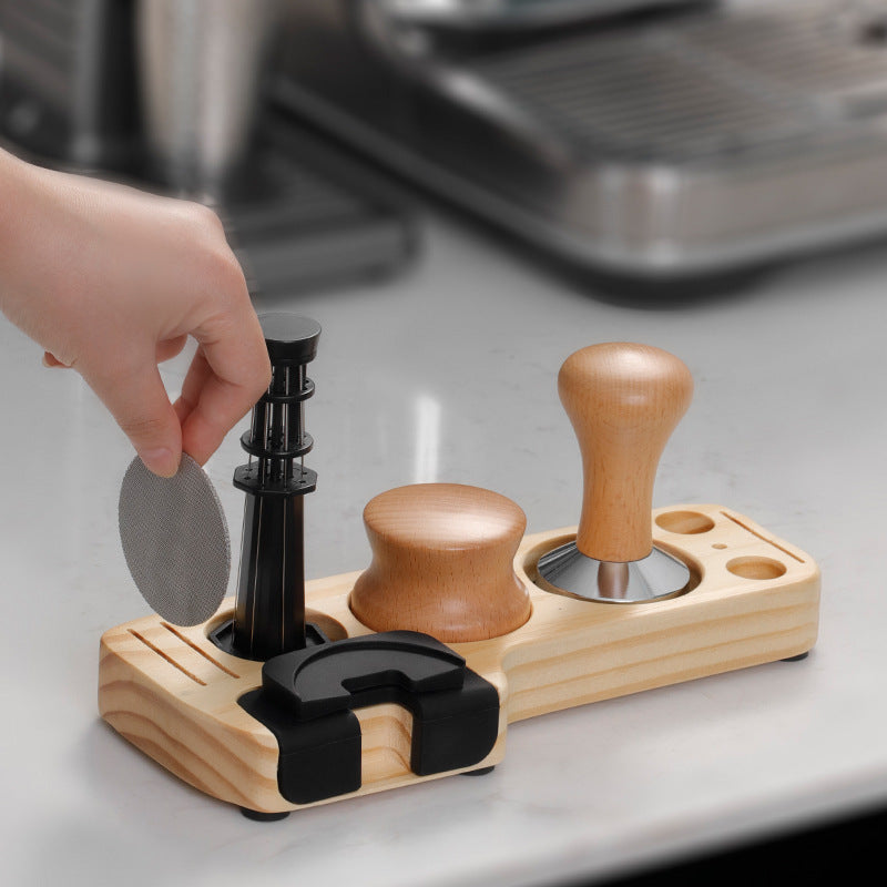 Universal Beech Coffee Press Base Handle Matching Appliance