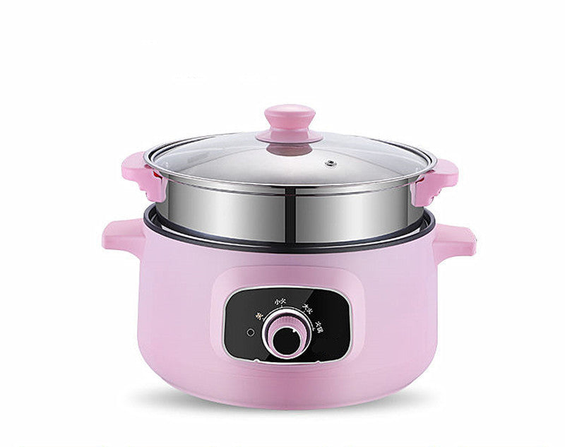 Electric Frying Pan, Household Dormitory Electric Steamer, Porridge Cooking