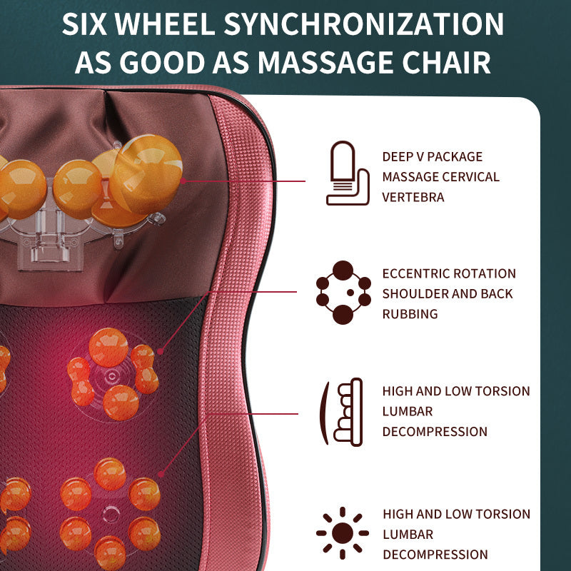 Multifunctional Multi-directional Kneading Massage Pillow