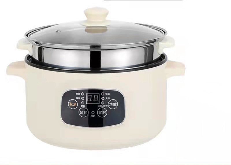 Electric Frying Pan, Household Dormitory Electric Steamer, Porridge Cooking