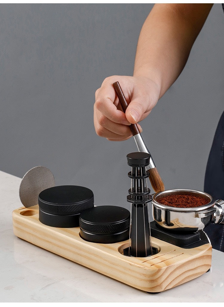 Universal Beech Coffee Press Base Handle Matching Appliance