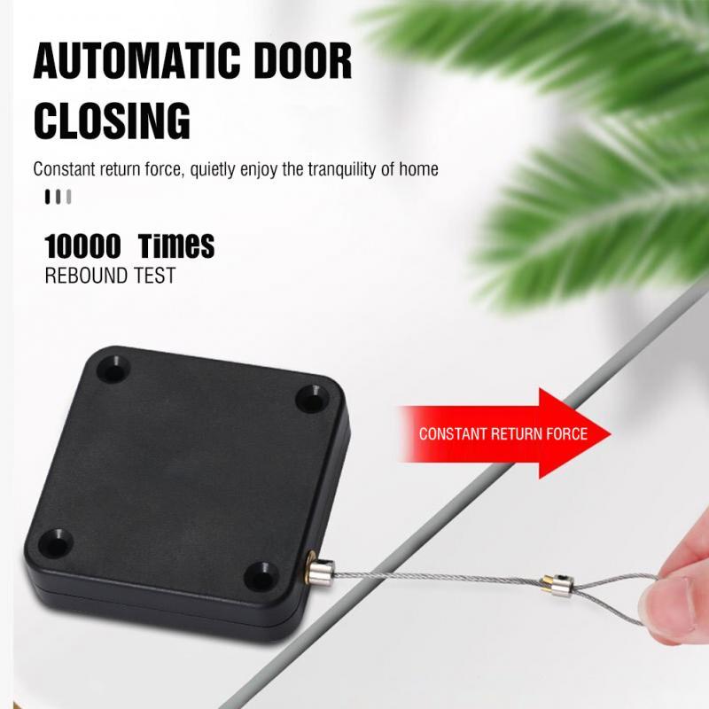 Automatic Electric Sensor Door Closer with Adjustable Speed and Punch-free Installation