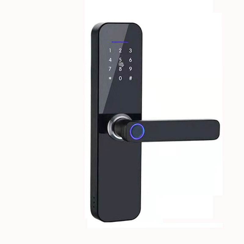 Apartment Office Wooden Door Electronic Fingerprint Lock with WiFi and TTLOCKAPP Integration"
