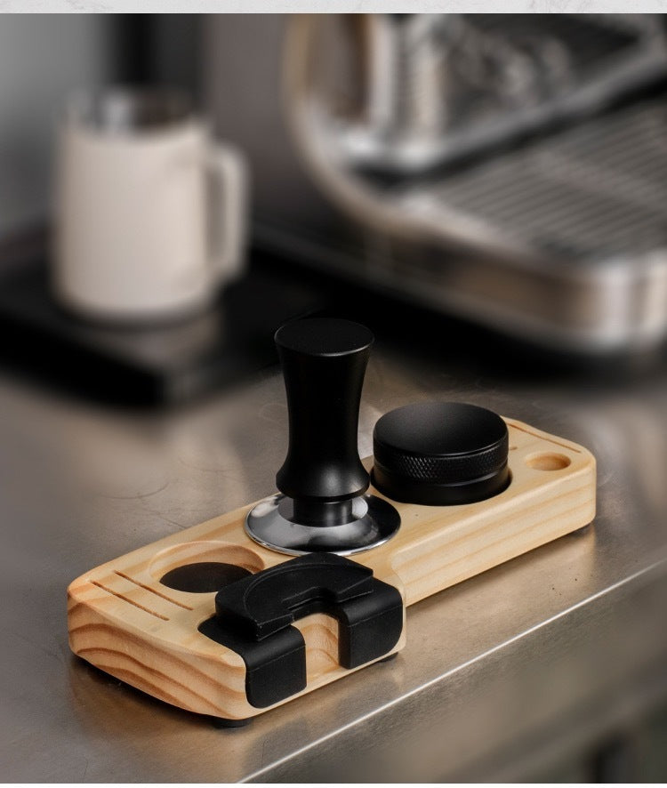 Universal Beech Coffee Press Base Handle Matching Appliance