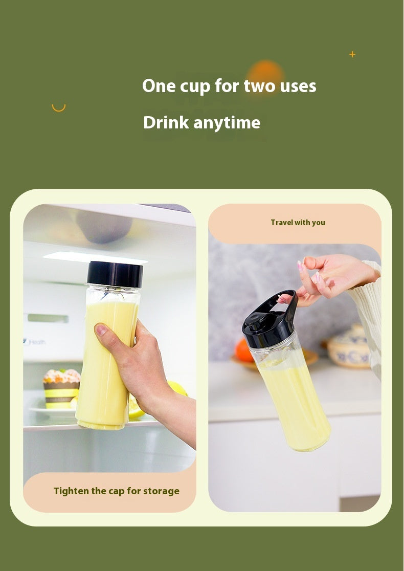 Portable Juicer Cooking Machine Complementary Food Cooking Grinding Travel Cup