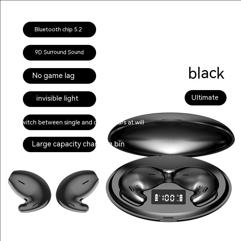 True Wireless Bluetooth Bone Conduction Headset Non In-ear