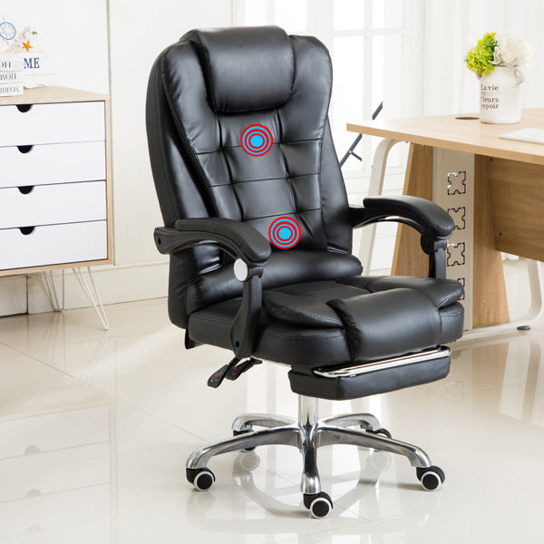 Ergonomic Office Chair Recliner with Lift and Swivel Function for Home and Computer Use