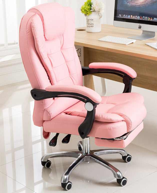 Ergonomic Office Chair Recliner with Lift and Swivel Function for Home and Computer Use