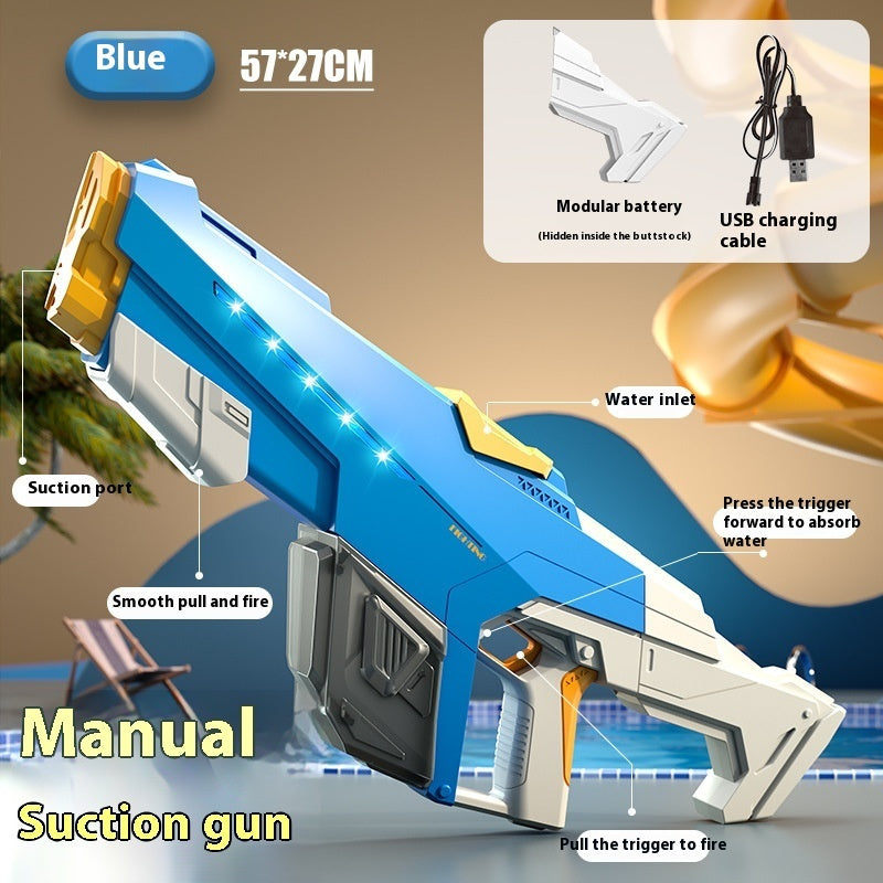 AMT One-Click Water Gun Toy with Large Capacity and Long Rang