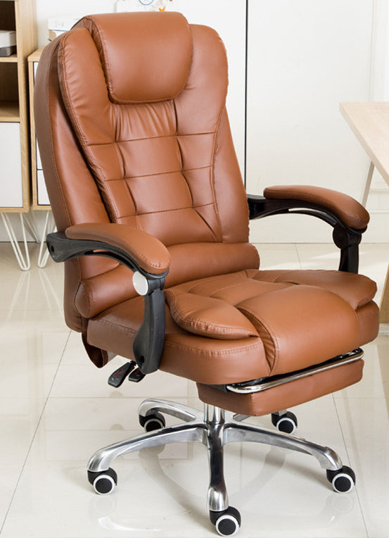 Ergonomic Office Chair Recliner with Lift and Swivel Function for Home and Computer Use