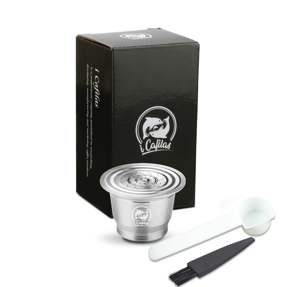 Nestle Coffee Machine Stainless Steel Capsule Shell Recycle Filter Appliance Nespresso