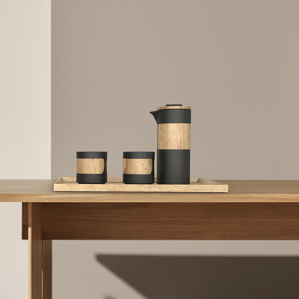 Simple And Portable Travel Ceramic Pressure Pot Coffee Appliance