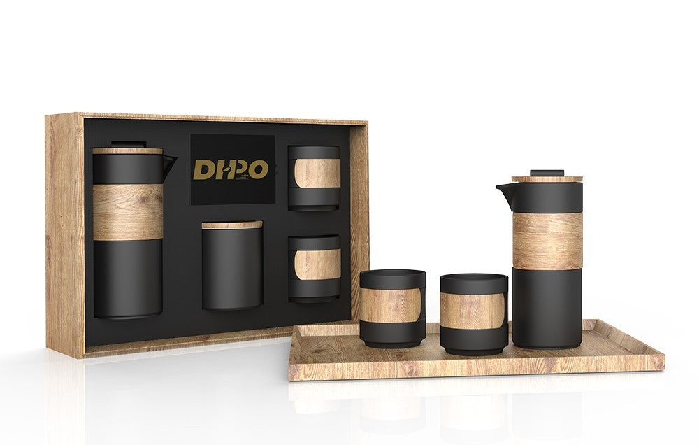 Simple And Portable Travel Ceramic Pressure Pot Coffee Appliance