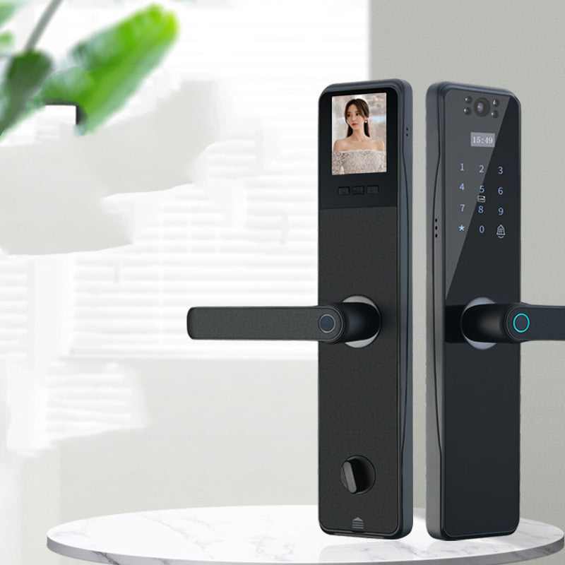 Smart Fingerprint Door Lock with Wi-Fi and Video Surveillance