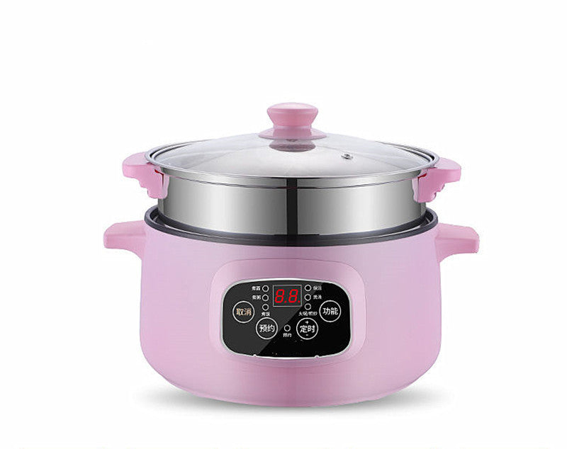 Electric Frying Pan, Household Dormitory Electric Steamer, Porridge Cooking