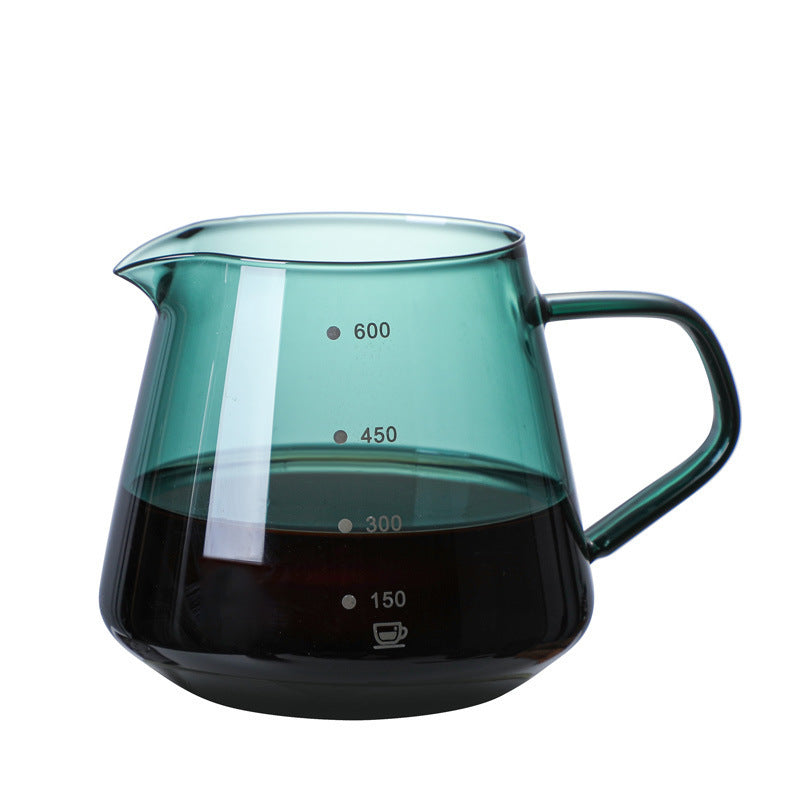 Glass Coffee Pot Infuser Hand Flushing Appliance Filter Cup