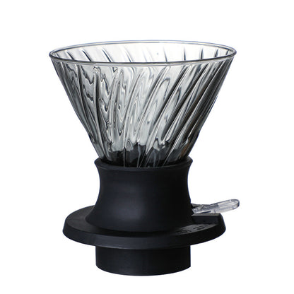 Glass Coffee Pot Infuser Hand Flushing Appliance Filter Cup