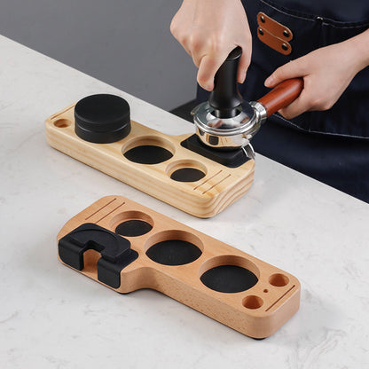 Universal Beech Coffee Press Base Handle Matching Appliance