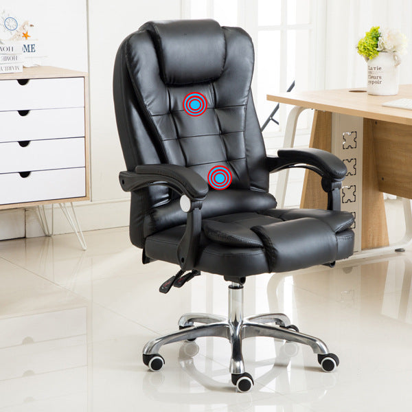 Ergonomic Office Chair Recliner with Lift and Swivel Function for Home and Computer Use